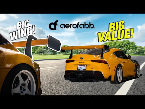 This wing is PERFECT for the SUPRA!