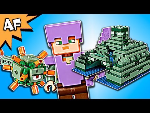 Vidéo LEGO Minecraft 21136 : Le monument sous-marin