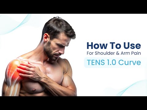 How To Use Tens 1.0 Unit/Machine for Shoulder and Arm Muscle Pain || Tens Machine by UltraCare PRO