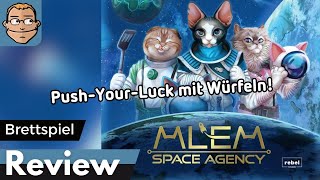MLEM Space Agency – Brettspiel – Review und Regelerklärung