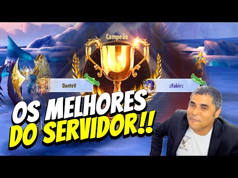 MELHOR DO SERVIDOR A VS B DANTE CONTRA FAKIR - Saint Seiya : Awakening