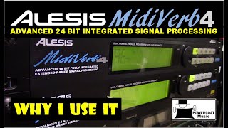 Video thumbnail for Alesis MIDIVerb 4 Signal Processor: Why and How I Use It by Powercoat Music