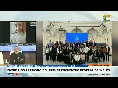 Ángeles Hergenreder   Entre Rios participó del primer encuentro federal de Inglés