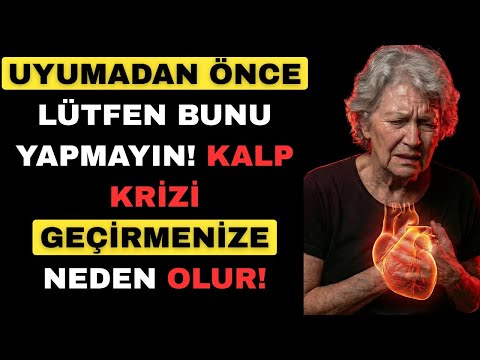 Uykusundan önce BUNU yaparken öldü - Lütfen bunu yapmayın! KALP krizine neden olur!