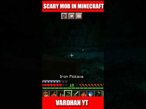 scariest mob warden 💀#minecraft