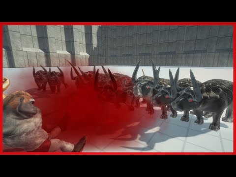 FACTIONS VS 10x GORGON UNITS - ANIMAL REVOLT BATTLE SIMULATOR