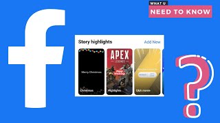 Facebook tips:   Reason why featured photo and story highlight don't display