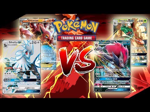 Silvally GX/Volcanion EX VS. Decidueye GX/Zoroark GX - Pokemon TCG