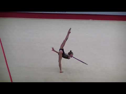 Pohranychna Khrystyna (UKR)  hoop Moscow YOG Qualification 2018