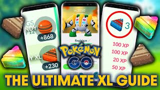 ULTIMATE GUIDE FOR XL CANDY IN POKEMON GO *EASY LEVEL 50 POKEMON*