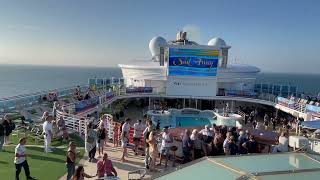 Grand Princess Cruises  Ship, Departing Sydney.