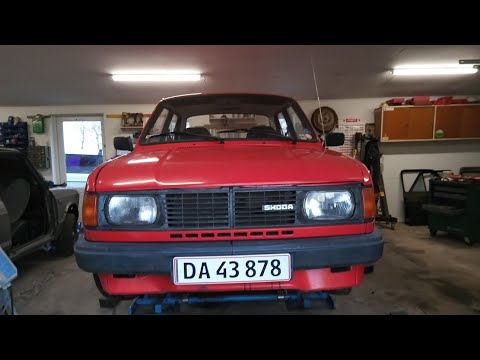 Skoda Estelle. One week after the recommission... First breakdown!