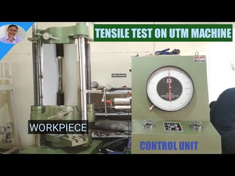 Tensile Test on UTM Machine