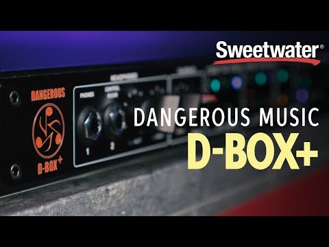 Dangerous Music D-BOX+ Monitor Controller & Summing Mixer Dangerous Music D-BOX+ Monitor Controller & Summing Mixer