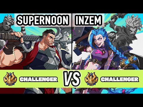 2XKO ▰ Supernoon (Darius / Ekko) vs Inzem (Jinx / Ekko) ▰ High Level Gameplay
