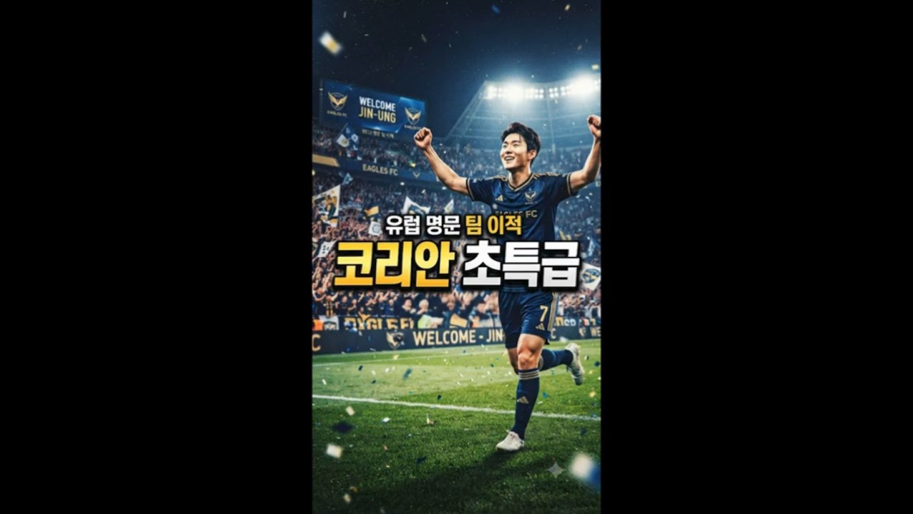 "코리안 초 특급 유럽 명문 팀 이적"