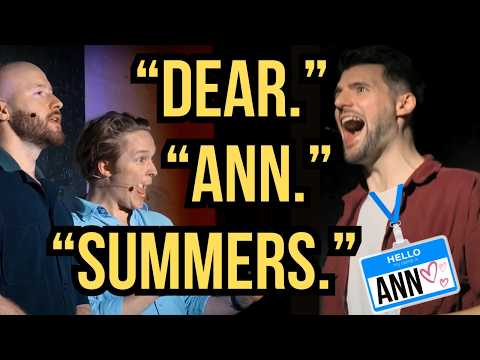 DEAR ANN SUMMERS | The LETTERS Game (They can only speak one word at a time)