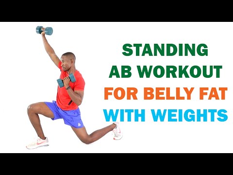 Standing Ab Workout for Lower Abs 20 Minute Flat Belly Workout