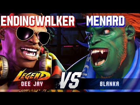 SF6 ▰ ENDINGWALKER (Dee Jay) vs MENARD (Blanka) ▰ High Level Gameplay