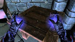 skyrim mods молния ситхов+световые мечи+тёмный рыцарь