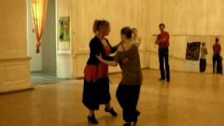 Elvira Malishevskaya. Lesson-2. Ocho (2) Tango-club EDISSA