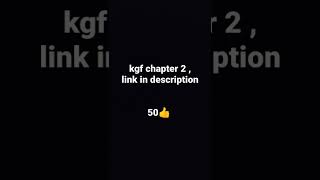 Kgf chapter 1 download link #kgf #kgf2 #shorts #telegram #subscribe