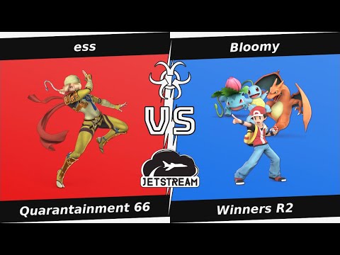 Quarantainment 66 Winners R2 - ess (Sheik) Vs Bloomy (PKM Trainer) - SSBU