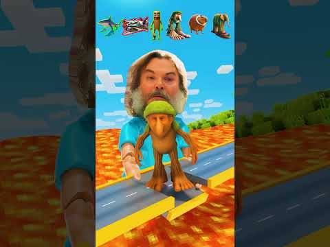 Help LIRILI LARILA and BOMBARDIRO CROCODILO vs TRALALERO TRALALA Pass Thrilling Game Minecraft STEVE