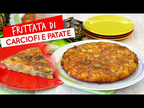 Frittata di carciofi e patate - Ricetta facile!