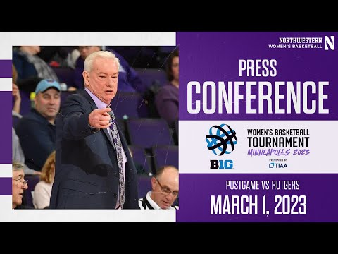 Northwestern Women's Basketball | B1G Tournament Press Conference