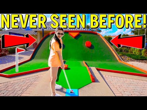 We Have Never Seen a Putt Putt Hole Like This!