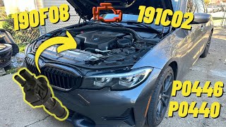 2019-2025 BMW 330i XDrive Code: (190F08), (191C02), (P0446), (P0440) Fix?? Bad Tank Vent Valve?