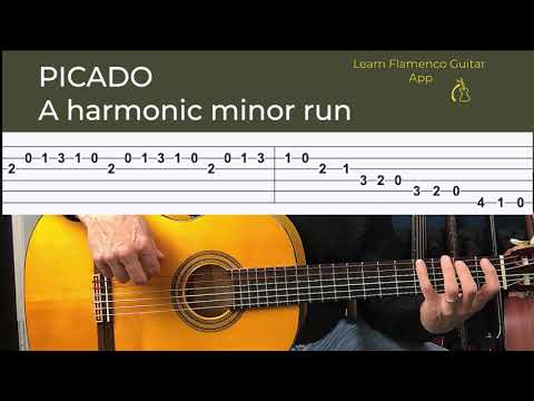 PICADO FLAMENCO GUITAR LESSON