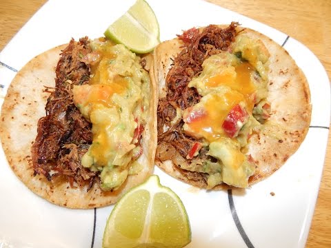 Beef Taco Recipe - Shredded Beef Tacos - Taco Recipe
