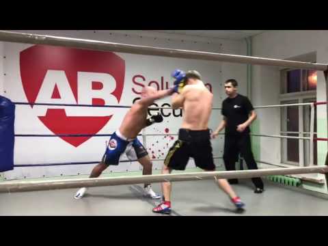Deniss Grigorovičs VS Pavels Suhlovs - video from fight 21.12.2016 in Rigas Rings club - first part