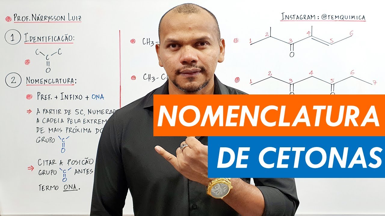 NOMENCLATURA DE CETONAS | Episódio 4 de 11 - FUNÇÕES ORGÂNICAS #ENEM #COMIGO
