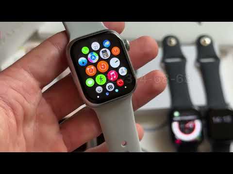 Apple Watch 9 41 мм смарт часы S9 Люкс качества, украинский язык, функция звонка - фото 1 - id-p2341857200