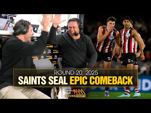 Every Fourth Quarter Goal As Saints Seal Epic Comeback | Triple M Footy