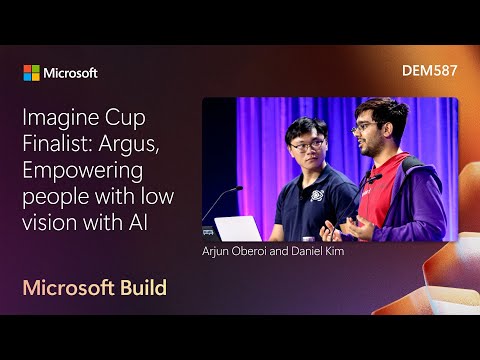 Argus Empowering people with low vision with AI | DEM587