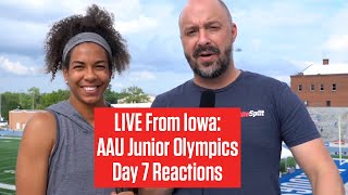 LIVE From Iowa: Reactions From Day 7 Of AAU Junior Olympics 2023