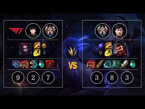 T1 Ellim Elise vs View Graves Jungle - KR Challenger Patch 10.11