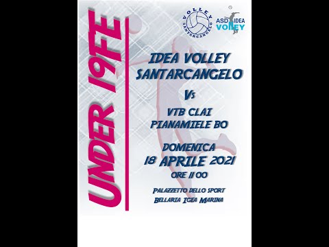 U19FE - Idea Volley Santarcangelo -  Vtb Clai  Pianamiele BO