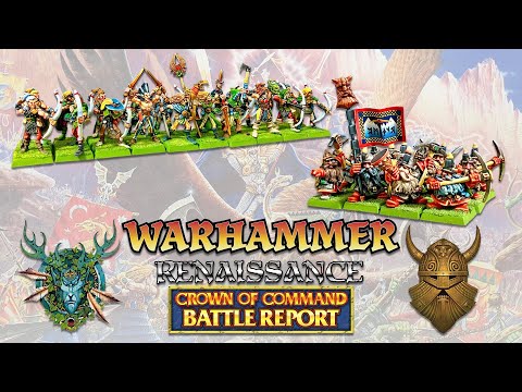 Warhammer Renaissance Old World Battle Report Wood Elves v Dwarfs
