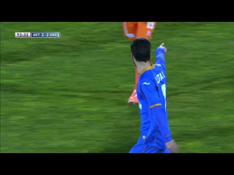 Gol de Lafita (3-2) en el Getafe CF - Granada CF - HD