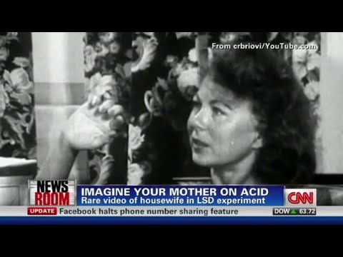 CNN: Rare video of 1950s housewife on LSD