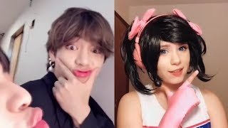 BTS Try tik tok for the first time