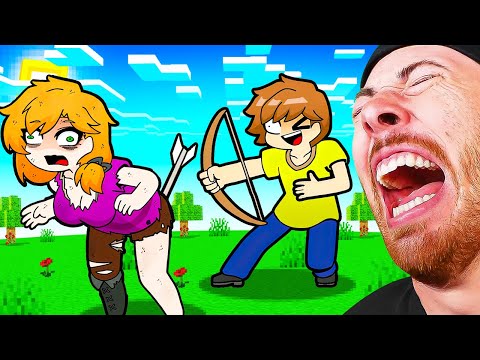GamingWithGarry - CRAZIEST MINECRAFT ANIMATIONS EVER! Best Minecraft Animations On Youtube
