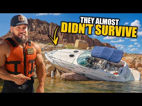 I’ve Never Seen a Boat Beached This Bad! They Hit at FULL THROTTLE