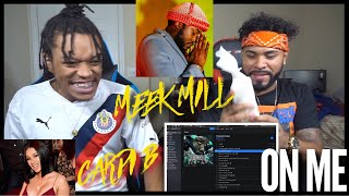 THAT&#39;S HOW YOU FEEL CARDI Meek Mill - On Me feat. Cardi B [Official Audio] | FVO Reaction