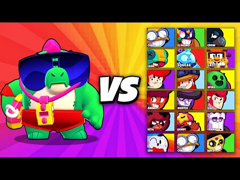 BUZZ vs ALLE BRAWLER IM 1 VS 1! (BUZZ viel zu OP?! 😱) ★ Brawl Stars deutsch